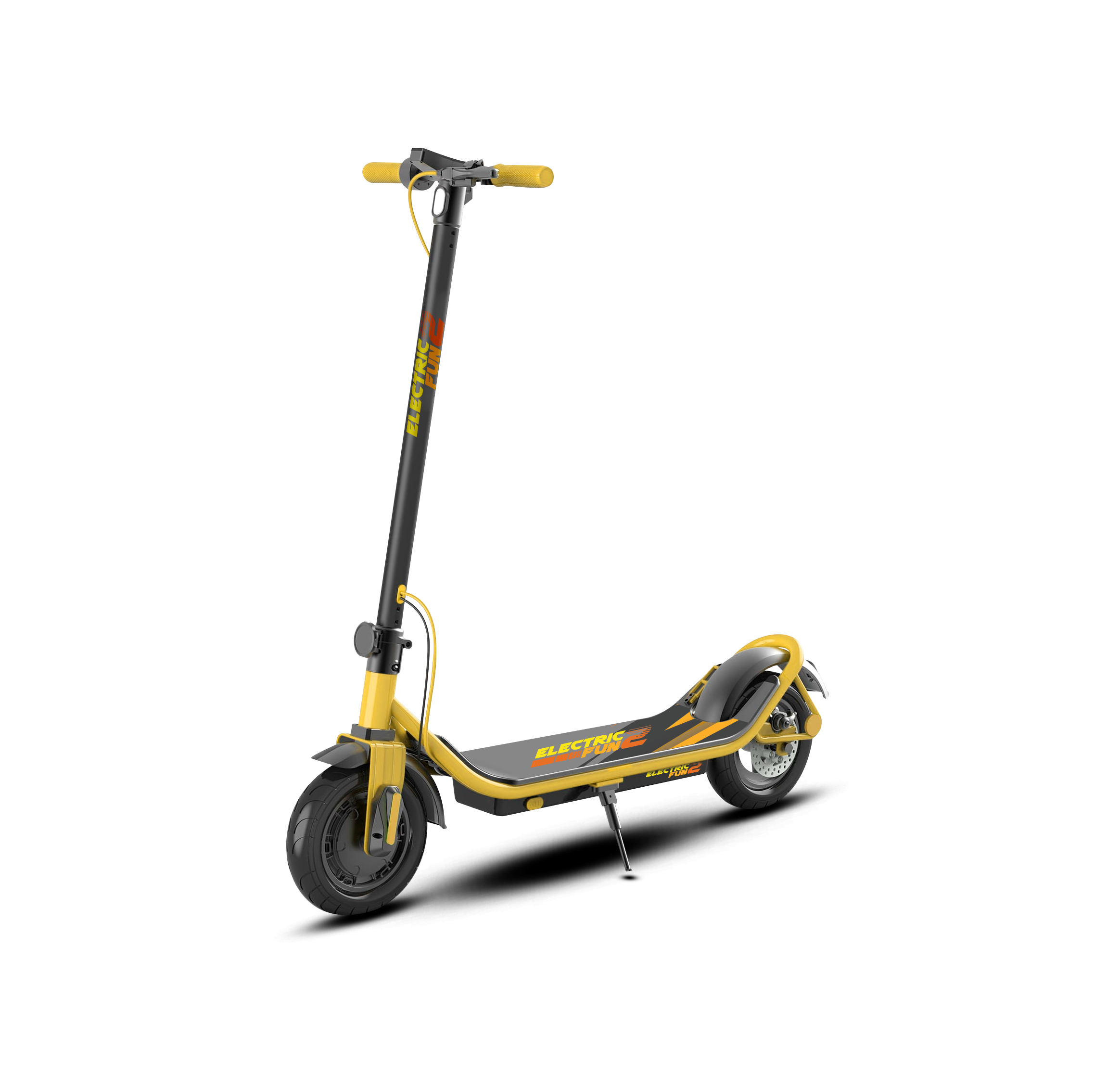 E2Fun E-Scooter yellow