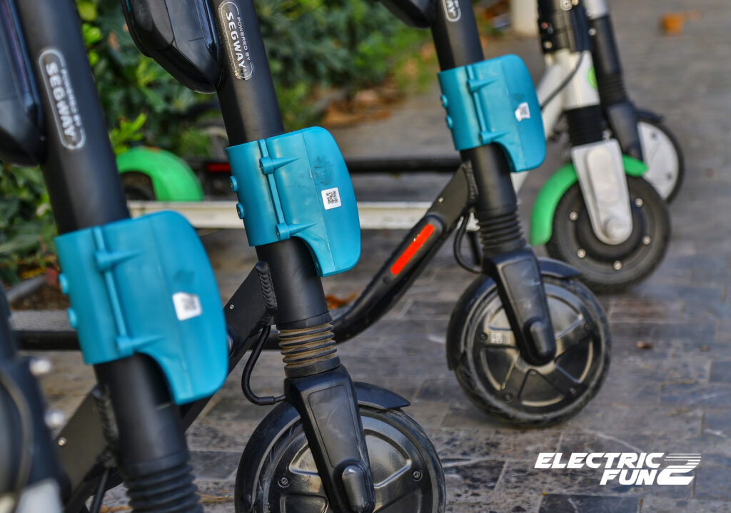 types of electric scooter