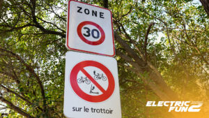 Electric scooter speed limit